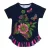 Mimi Rep t-shirt met korte mouwen en ronde hals 19SGTKXK meisje