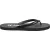 Hurley 1pk Mens Printed Flip Flop Black / White