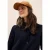 Cecil Dames Shirt met structuur en trechtervormige hals in Blauw