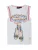 KOROSHI Top  blauw / oranje / rosa / wit