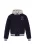 DreiMaster Vintage Winterjas  navy / lichtgrijs