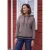 Shirt met capuchon en ruitjespatroon