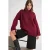 Oversized Geribde Gebreide Trui met Ronde Hals