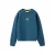 Mango Kids sweater met tekst – blauw/geel