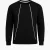 Ombre Sweatshirt  zwart