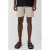 QS regular casual short met linnen beige