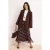 Trendyol Modest Dames Meerkleurig Ruitpatroon Maxi A-lijn Modest Rokken