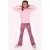B.Nosy flared legging met panterprint roze