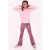 B.Nosy flared legging met panterprint roze