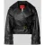 HUGO Slim fit leren jack van echt lamsleer, model ‘LANITTE’