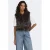 JDY faux fur bodywarmer – bruin