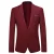 Klassieke rode blazer Blazer met twee knopen
