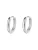 Hey Happiness Oorbellen ‘Eterna’  zilver