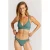 Protest strik bikinibroekje MIXBACK met ribstructuur groen