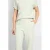 CS the Label straight regular waist broek mintgroen met lurex