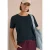 Cecil Dames Basic geribd Shirt in Blauw