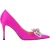 Mach & Mach satijnen pumps met dubbele strik