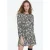 The Kooples Wild Blossom Short Dress Ecru / Yellow