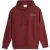Scotch & Soda Relaxed Fit Fleece Graphic Hoodie Wine