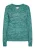IZIA Gebreide trui Dames Blauw Veelkleurig