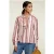 River Woods Red/white Striped Shirt With Tassels