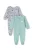 MINOTI Rompertje/body  blauw / grijs / wit