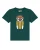 watabout.kids Shirt ‘Tiger Head’  mosterd / donkergroen / zwart / wit