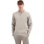 No Excess Pullover open polo collar relief clay