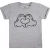 Disney Meisjes Love Hands Mickey Mouse T-shirt (Grijze Mergel)