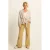 Expresso high waist wide leg jeans geel