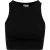 Urban Classics Dames ribbed crop top