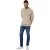 Threadbare Heren Crew Neck Regular Sweatshirt met lange mouwen (Nieuwe steen)