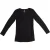 Modern positie T-shirt met V-hals en lange mouwen 719653 dames