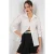 Oversized gestreepte blouse met knopen