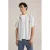 WE Fashion casual overhemd met textuur ecru