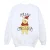 Disney Dames/Dames Winnie The Pooh Vrolijk Kerstmis Holly Sweatshirt (Wit)