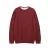 s.Oliver Big Size katoenen regular fit gebreide trui – donkerrood