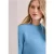Cecil Dames Trui met structuur in Blauw