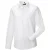 Russell Collection Heren overhemd met lange mouwen (Wit)