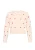 MYMO Gebreid vest  rood / natuurwit