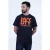 Caterpillar Zware Katoenen Heren Zwarte T-Shirt