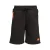 Orange Stars sweatshort zwart