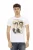 Romeinse Kunst Grafische T-Shirt Korte Mouwen Ronde Hals