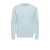 ONLY & SONS trui fijn gebreid lichtblauw