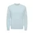 ONLY & SONS trui fijn gebreid lichtblauw