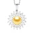 SUN zoetwater parel sieraden 8-9mm Golden 925