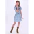 B.Nosy denim spijkerjurk light blue denim