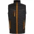Regatta Heren Navigate Gewatteerd Hybride Gilet (Zwart/Oranje Pop)