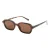 Mango zonnebril met tortoise print bruin