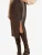love & roses Rok  chocoladebruin